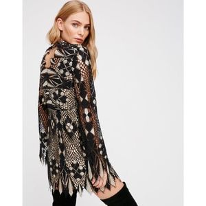 NWT Free People Deco Lace Mini Dress, 6